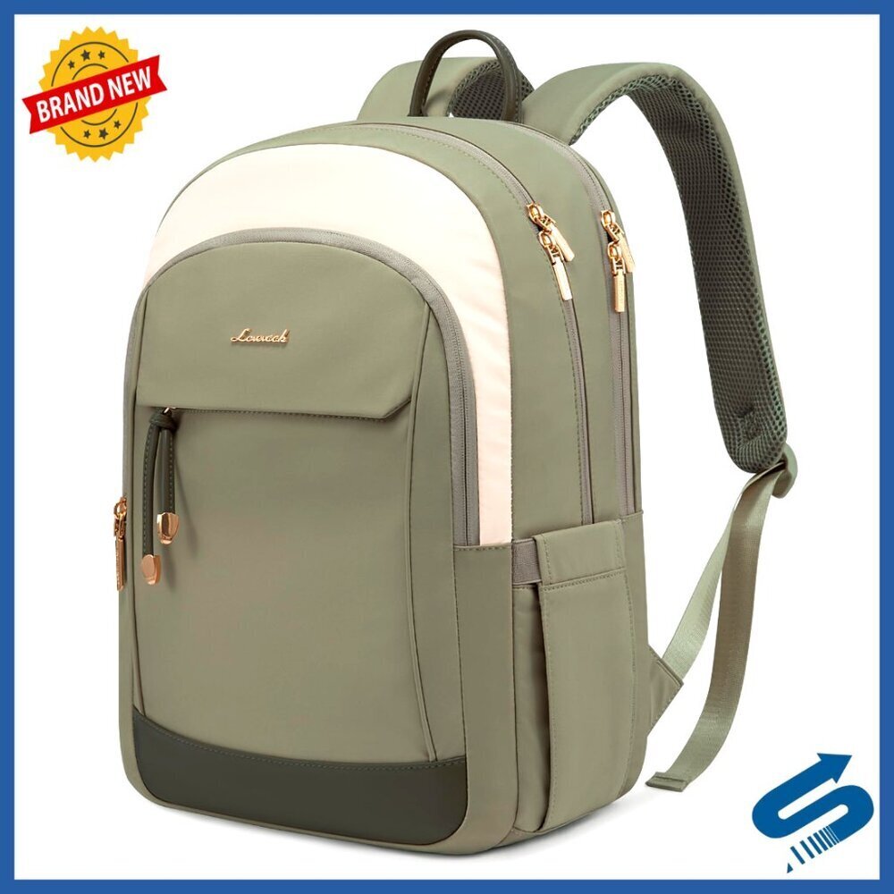 Waterproof Laptop Backpack 15.6 Inch Travel Daypack with Anti-Theft Pocket